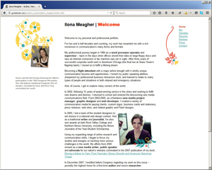 Ilona Meagher - Personal Website