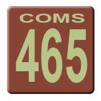 COMS 465 logo