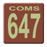 COMS 647 logo
